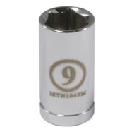 1/4" Drive 9MM 6 Point Socket