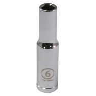 1/4" Drive 6MM 6 Point Deep Socket