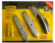 Stanley Utility Knife Set 3 Piece