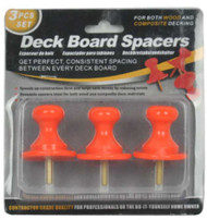 3-Pack Deck Board Spacers Case Pack 6