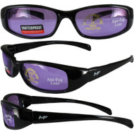 Bad Attitude Black Frame Purple Lens