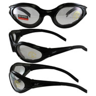 Freeride Black Frame Clear Lenses