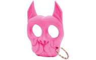 PS PIT BULL PROTECTION KEYCHAIN PINK
