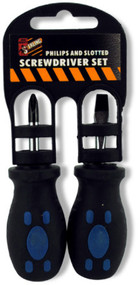 2-Pack Compact Screwdriver Set Case Pack 12