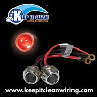 5mm 12V RED LED Billet Indicator Light