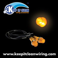8.2mm 12V YELLOW Indicator Light