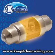 Super Bright Yellow 31mm Festoon Led 12v Bulb