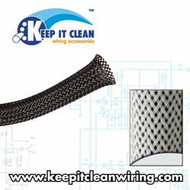 1/8" White Ultra Wrap Wire Loom - 10 Feet