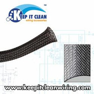 1/4" Stainless Steel Ultra Wrap Wire Loom - 10 Feet