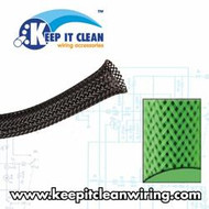 5/8" Neon Green Ultra Wrap Wire Loom - 10 Feet