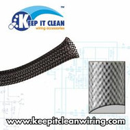 1/2" Clear Ultra Wrap Wire Loom - 10 Feet