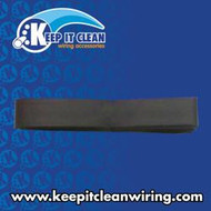 1" Black Heat Shrink Tube - Per Foot