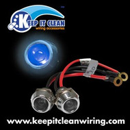 5mm 12V BLUE LED Billet Indicator Light
