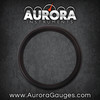 Black Modern Single Large Trim Ring