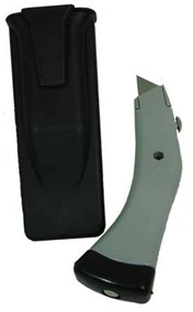 7" ULITLTY ALUMINIUM KNIFE WITH PLASTIC BELT HOLSTER :  ( Pack of  4 Pcs )