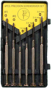 Precision Screwdriver Set In Plastic Case With 6 Screwdrivers :  ( Pack of  18 Pcs )