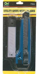Utility Knife with 3 Blades Case Pack 12