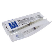 VANISHPOINT SYRINGE RETRACTABLE 3ML 100 SYRINGE/BOX 6BOX/CASE 600 SYRINGE/CASE