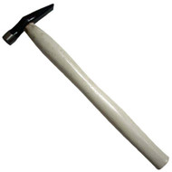 10" Black Chisel Head Hammer with Wooden White Handle - 1/2" Striking Surface :  ( Pack of  1 Pc )