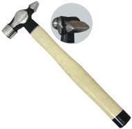11" Chisel 11oz Hammer With Smooth Wooden Handle - Drop Forged Steel Head :  ( Pack of  1 Pc )