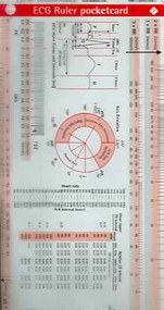 ECG Ruler Pocketcard
