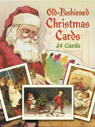 Old-Fashioned Christmas Postcards: 24 Full Color Ready-To-Mail Postcards