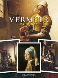 Vermeer Paintings: 24 Art Cards