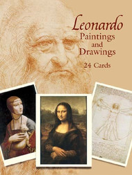 Leonardo Paintings And Drawings: 24 Cards