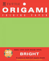 Origami Folding Paper Bright 5x5 inch 48 Sheets