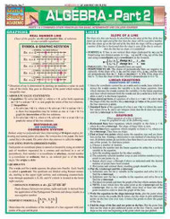 Algebra (Quick Study Academic)