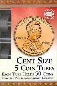 Cent Size: 5 Coin Tubes