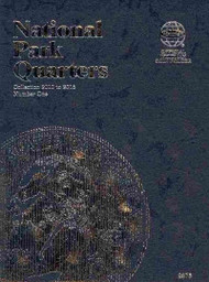 Whitman National Park Quarters Folder Collection 2010 to 2015