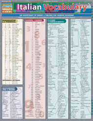 Italian Vocabulary (Quick Study Academic)