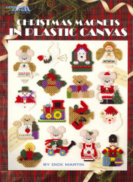 Christmas Magnets in Plastic Canvas