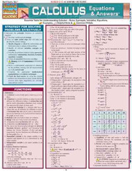 Quick Study Academic Calculus: Equations & Answers