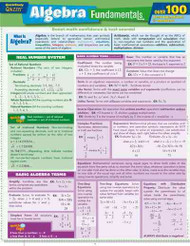 QuickStudy Quizzer Algebra Fundamentals (QuickStudy Quizzer)
