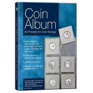 Coin Album: 60 Pockets for Coin Storage
