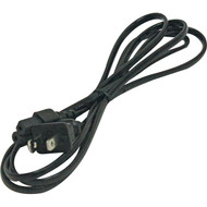 6 2-Wire Polarized Dual Insulated AC Power Cord UL