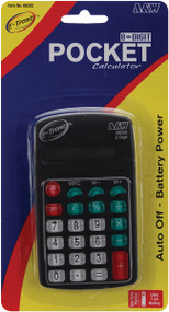 8-Digit Pocket Calculator - 2.25" x 4.25