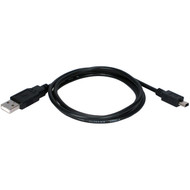 3' USB Male-to-Male miniUSB Charge/Sync Cable