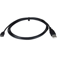 1' USB Male-to-Male microUSB Charge/Sync Cable