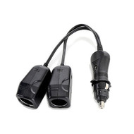 Dual DC Power Outlet Adaptor Car Cigarette Lighter Cellphone GPS Charging fused