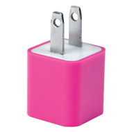 IESSENTIALS IE-ACPUSB-PK iPhone(R)/iPod(R)/Smartphone 1-Amp USB Home Charger (Pink)