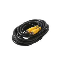 12' RCA-RCA RG59 Black Cable