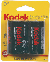 Kodak Heavy Duty D-Battery - 2 pieces Case Pack 12