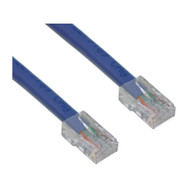 Cable Wholesale Electronics Cat5e Blue Ethernet Patch Cable Bootless 6 Foot