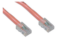 Cable Wholesale Electronics Cat6 Orange Ethernet Patch Cable Bootless 7 Foot