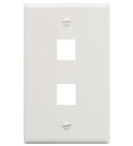 IC107F02WH - 2Port Face White