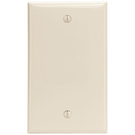 LEVITON 80714-T Blank Nylon Wall Plate Box Mount (Light Almond)