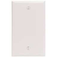 LEVITON 80714-W Blank Nylon Wall Plate Box Mount (White)
